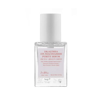 15% NIACINAMIDE PURITY SERUM DE DR. ALTHEA (SUERO PARA POROS Y LUMINOSIDAD)